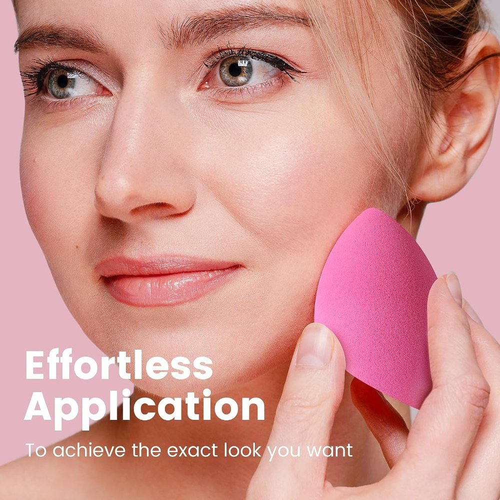 10Pcs Makeup Sponge High-Definition Latex-Free Makeup Blender